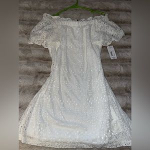 cute off the shoulder a.n.a dress